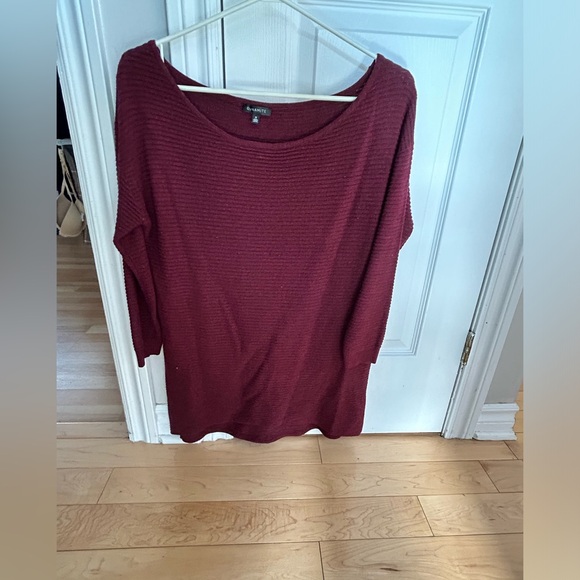 Long sleeve top from Dynamite size medium, burgundy red. - Picture 1 of 2